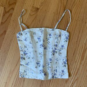 Reformation Overland Linen Top